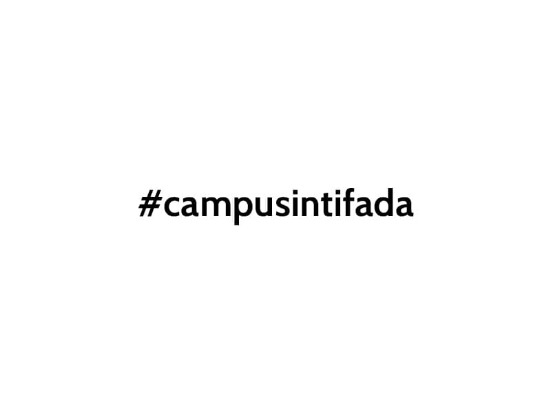 campusintifada